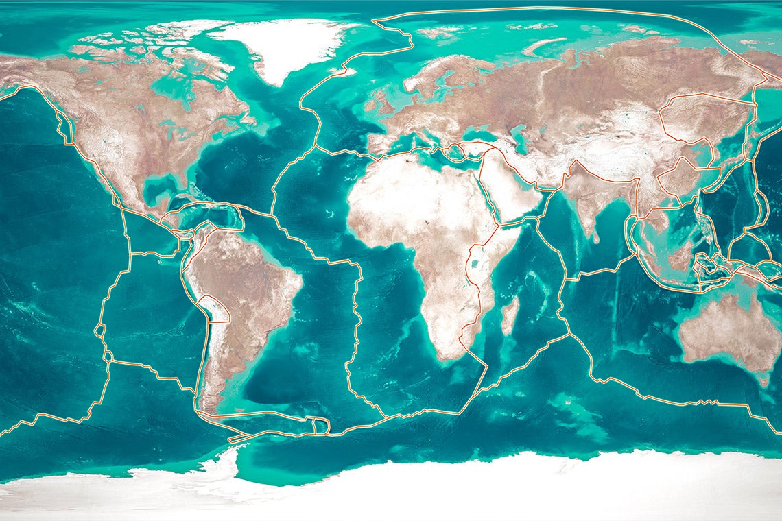Researchers discover geologic process 'tearing apart' plates of the